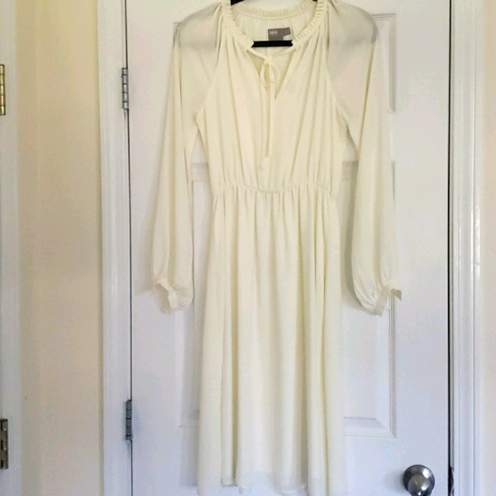 ASOS cream-colored dress
